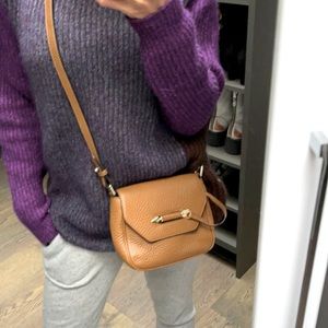 Mackage crossbody camel bag